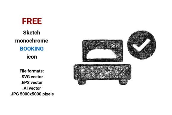FREE Sketch Booking Icon