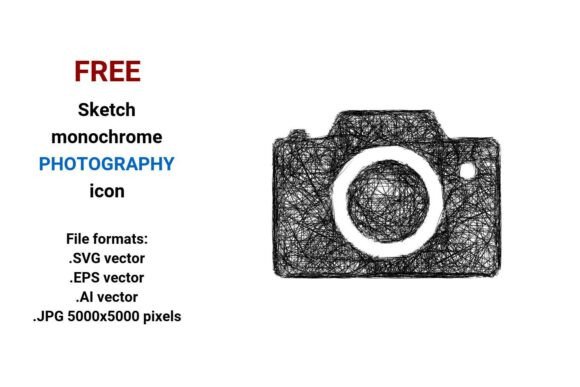 FREE Sketch Photography Icon