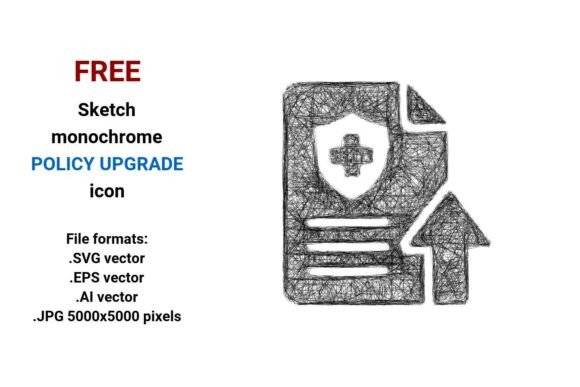 FREE Sketch Policy Upgrade Icon