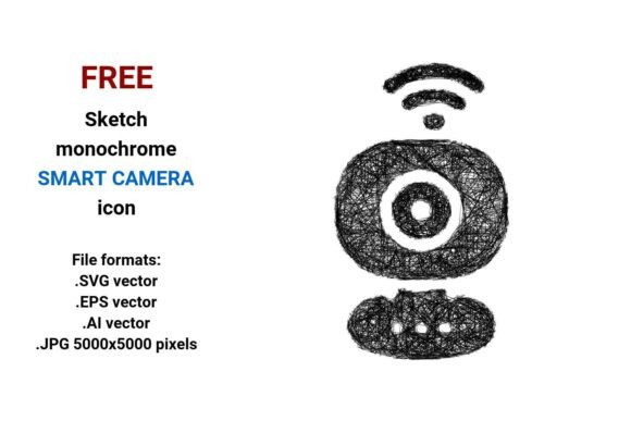 FREE Sketch Smart Camera Icon: A Flexible, Scalable Resource for Designers and Developers