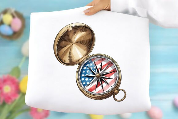 Patriotic Compass PNG